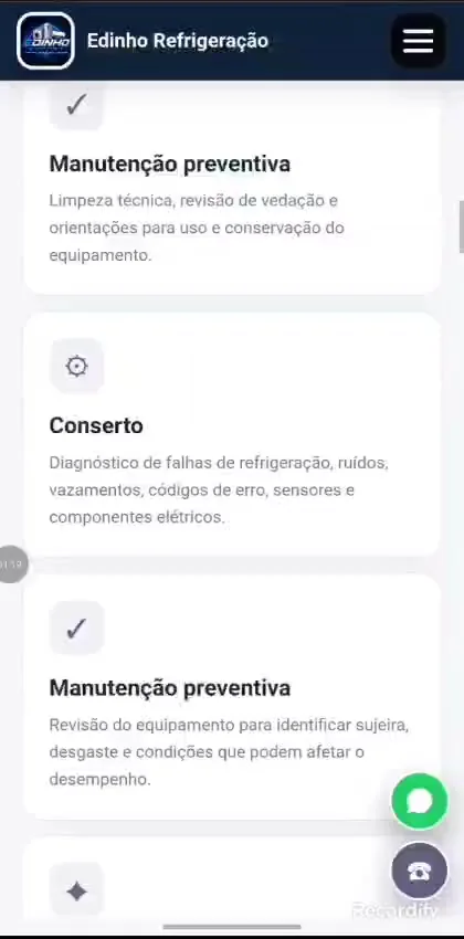 Cliente navega no site mobile